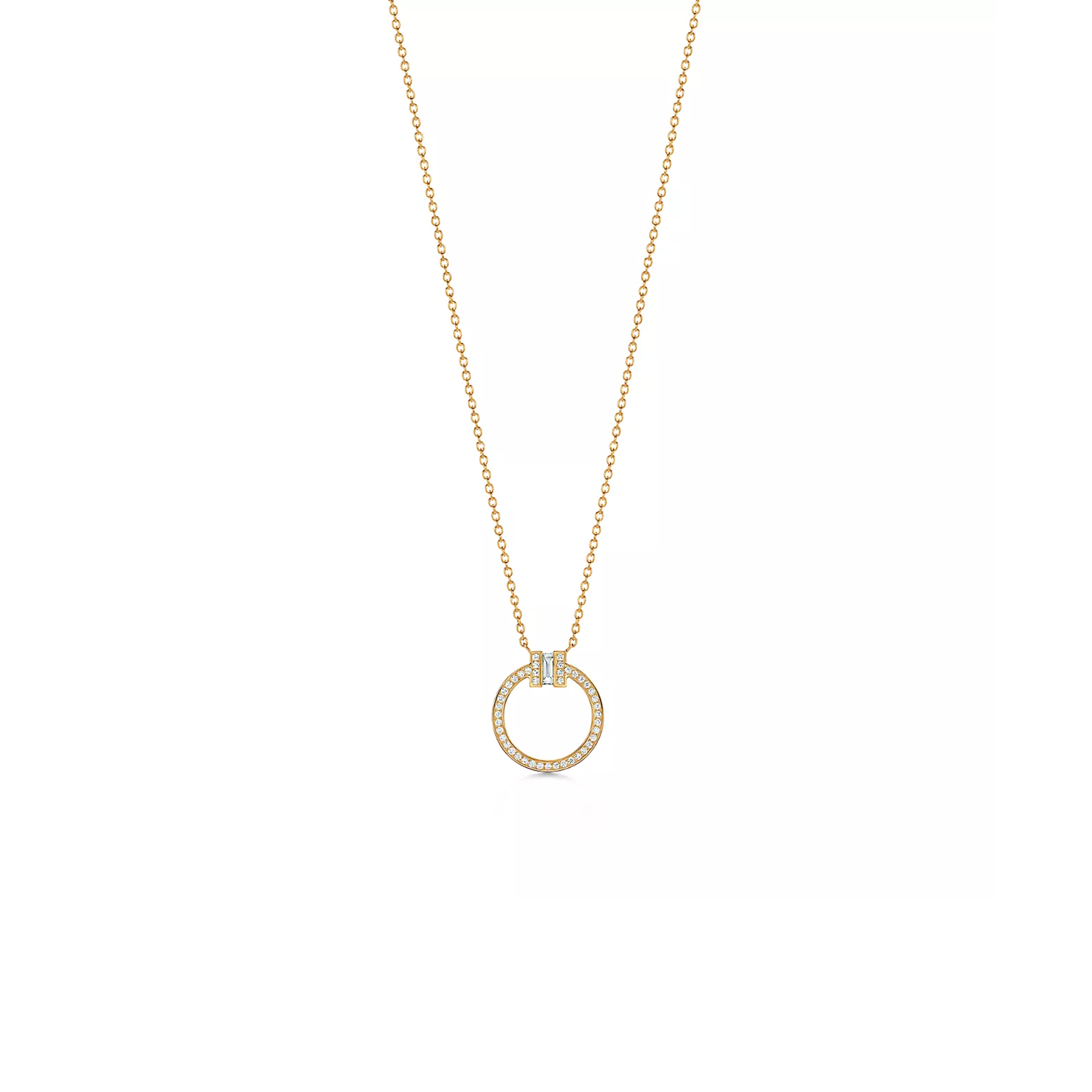 TIFFANY T DIAMOND PENDANT 63843075 TIFFANY T DIAMOND PENDANT 63843075